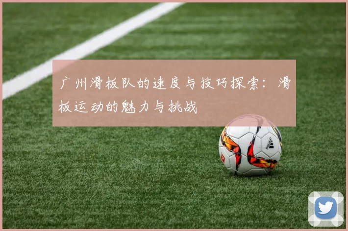 广州滑板队的速度与技巧探索：滑板运动的魅力与挑战